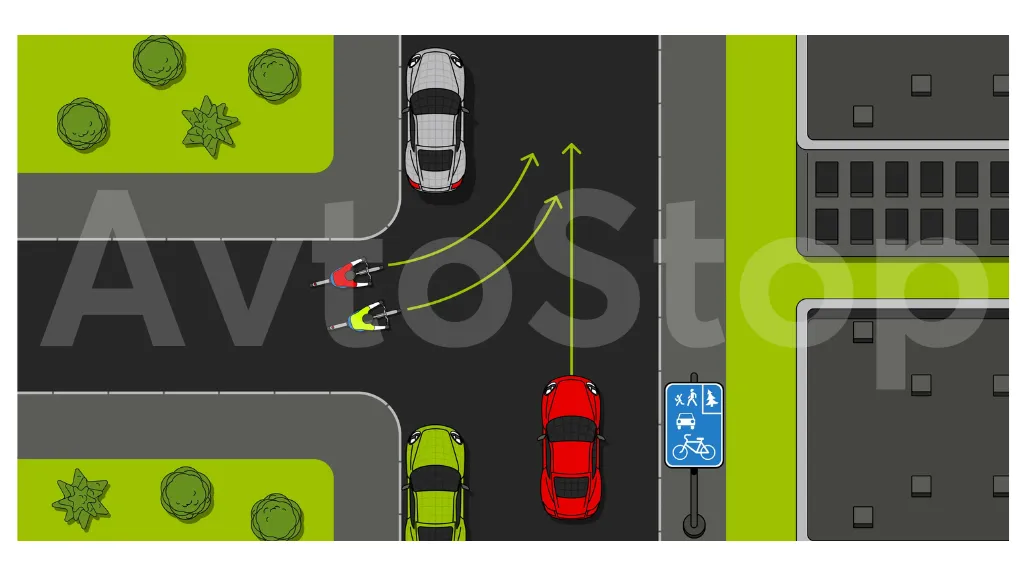 Velosipedçilərə yol verməliyəm?